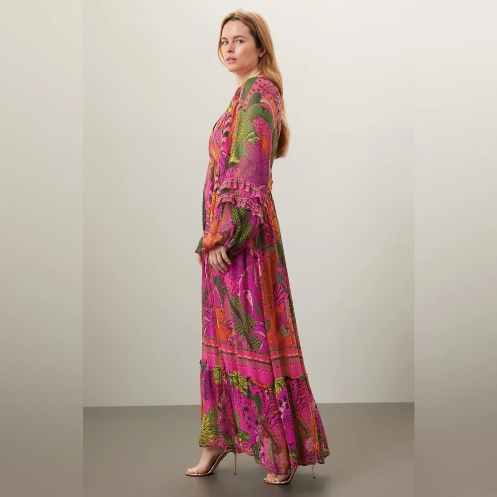 FARM Rio Pink Cool Leopards Maxi - Picture 4 of 8